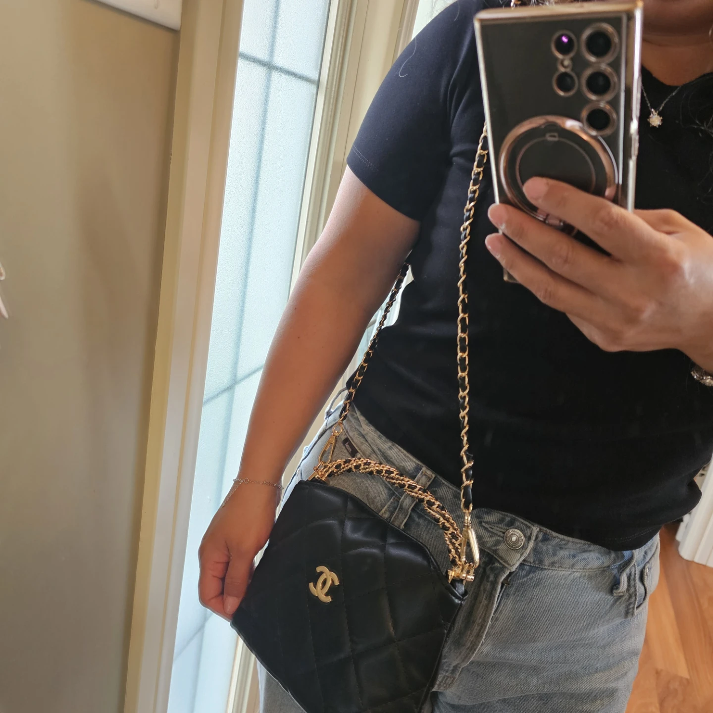 CHANEL Quilted Lambskin Camera Bag - photo 4