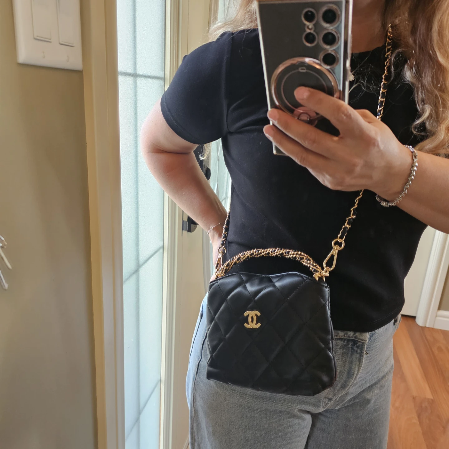 CHANEL Quilted Lambskin Camera Bag - photo 5