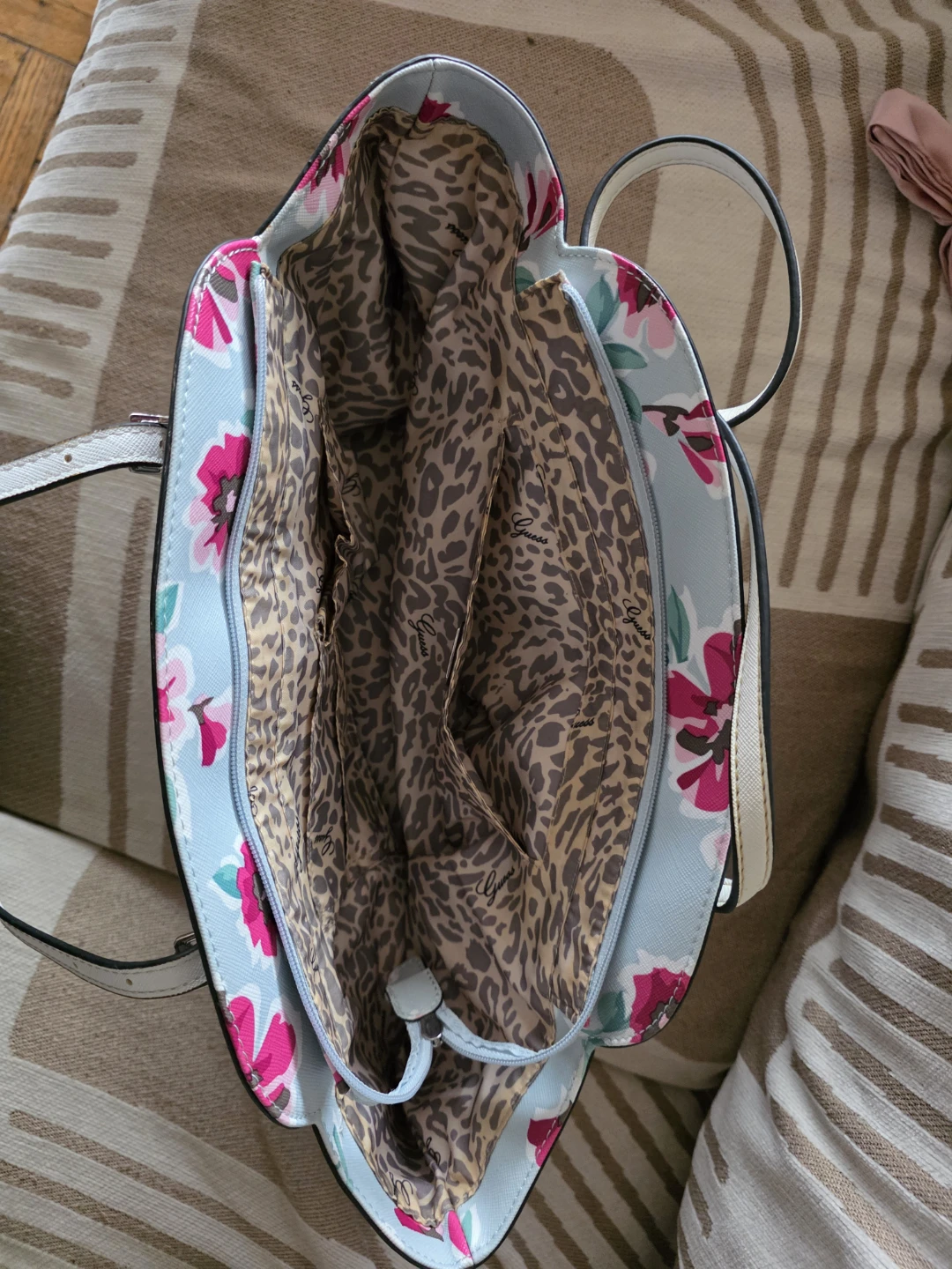 Guess Floral Tote Bag
