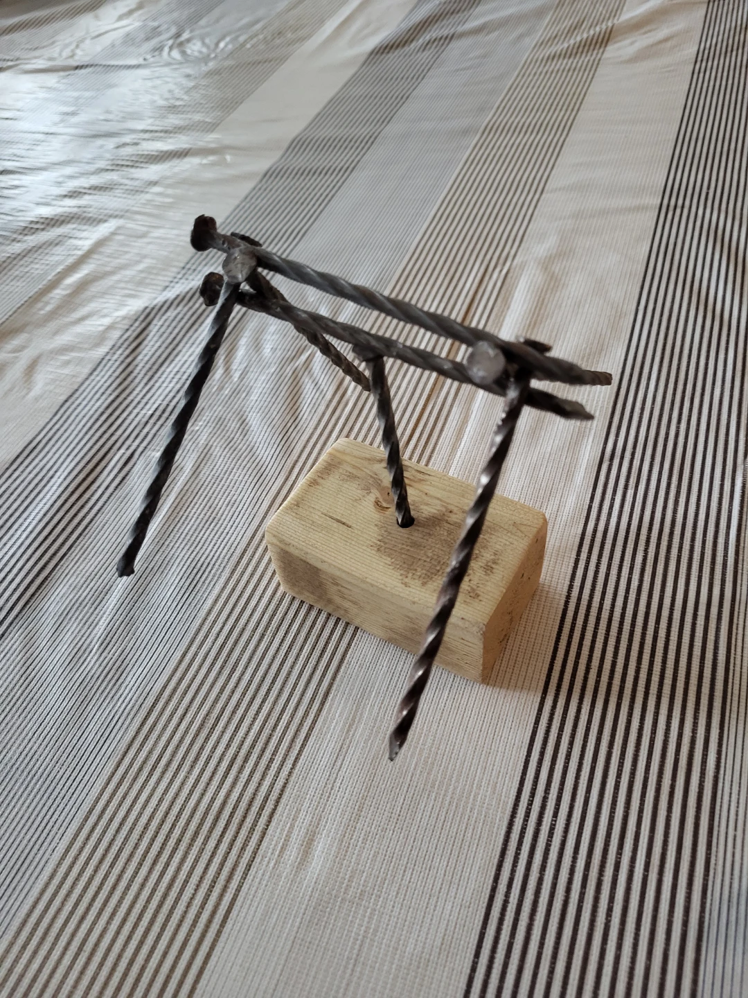 Homemade Nail Stacking Game - photo 3