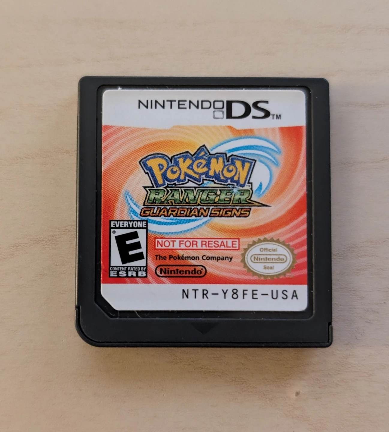 Nintendo DS Pokémon Ranger Guardian Signs Demo Game Cartridge