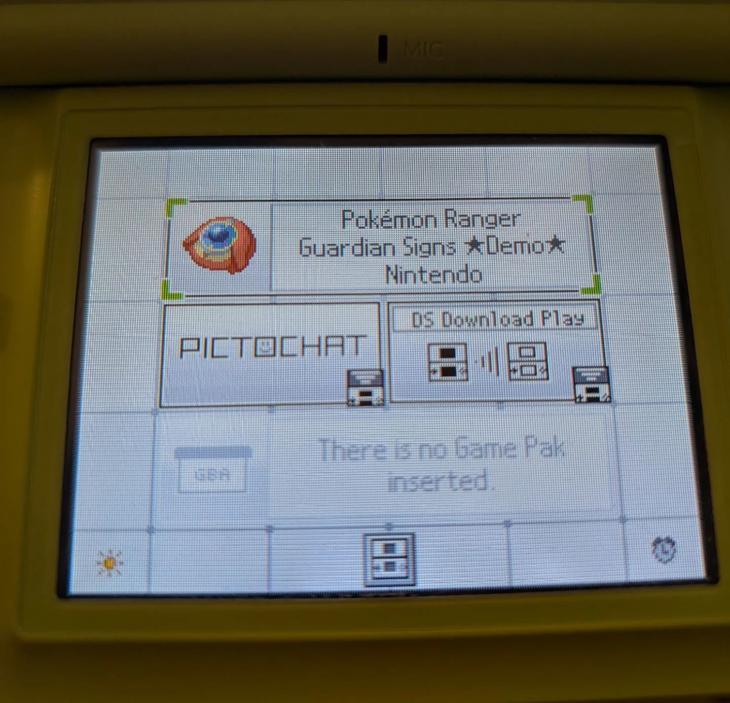 Nintendo DS Pokémon Ranger Guardian Signs Demo Game Cartridge - photo 3