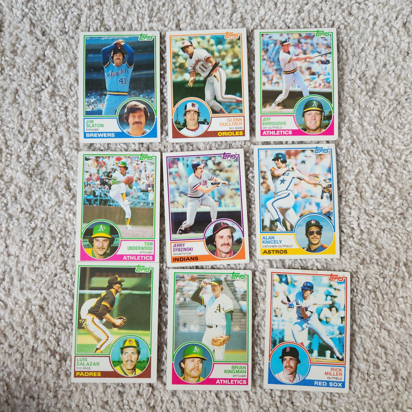 Baseball Cards | 1983 Topps | 85 O-Pee-Chee | 90 Bowman - photo 3