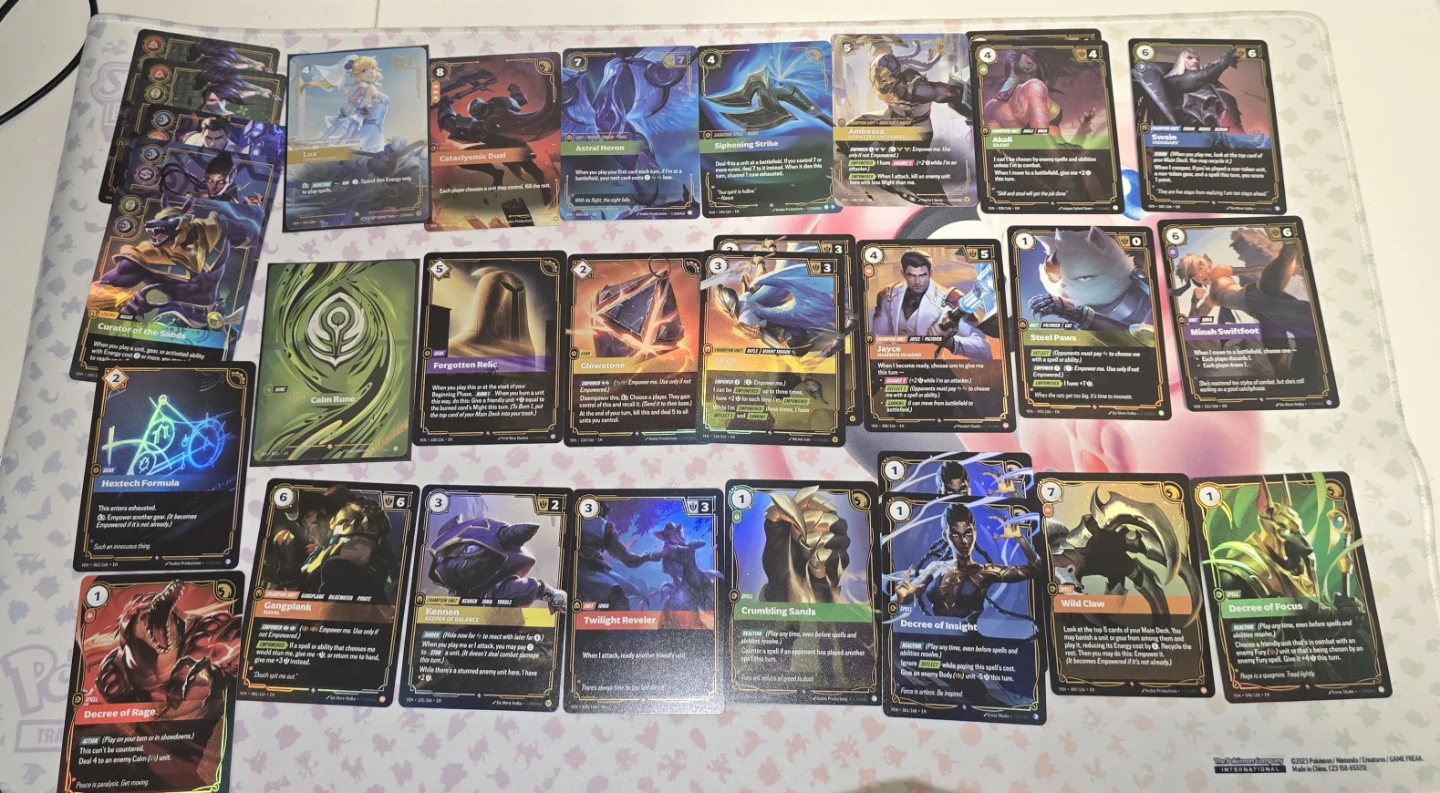 Selling Riftbound Vendetta singles for around 70% of TCGp.