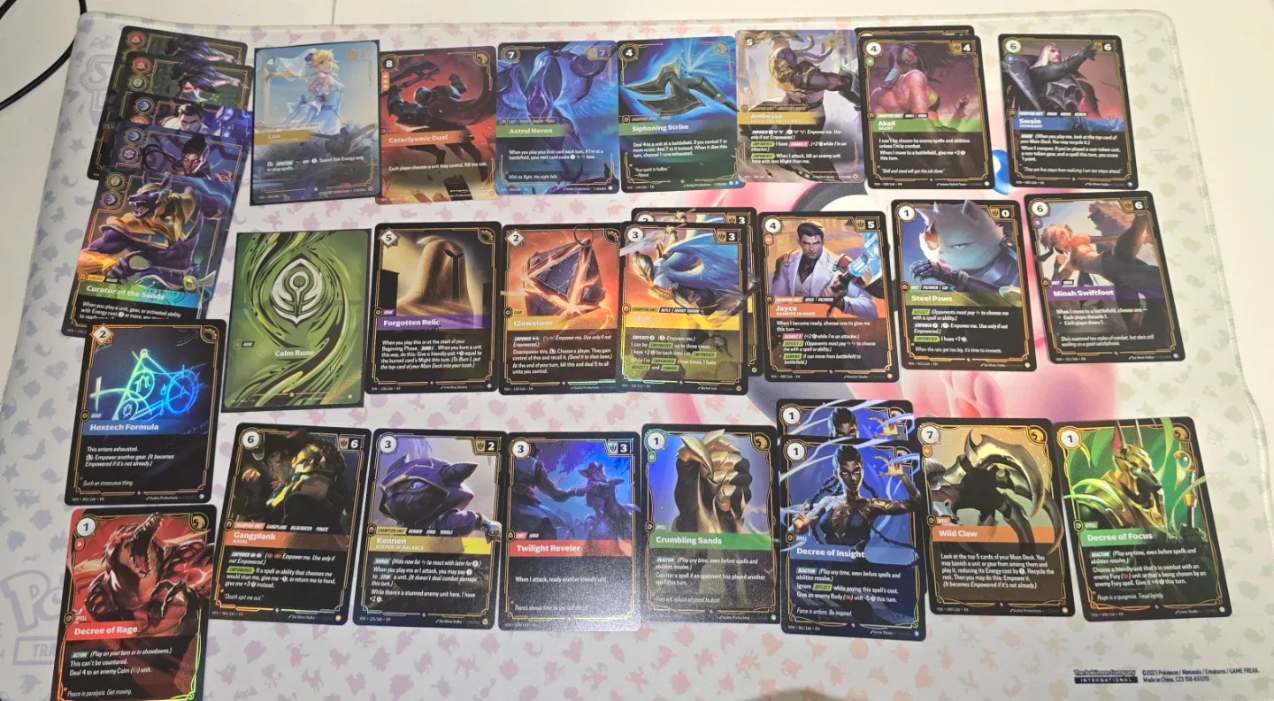 Selling Riftbound Vendetta singles for around 70% of TCGp.