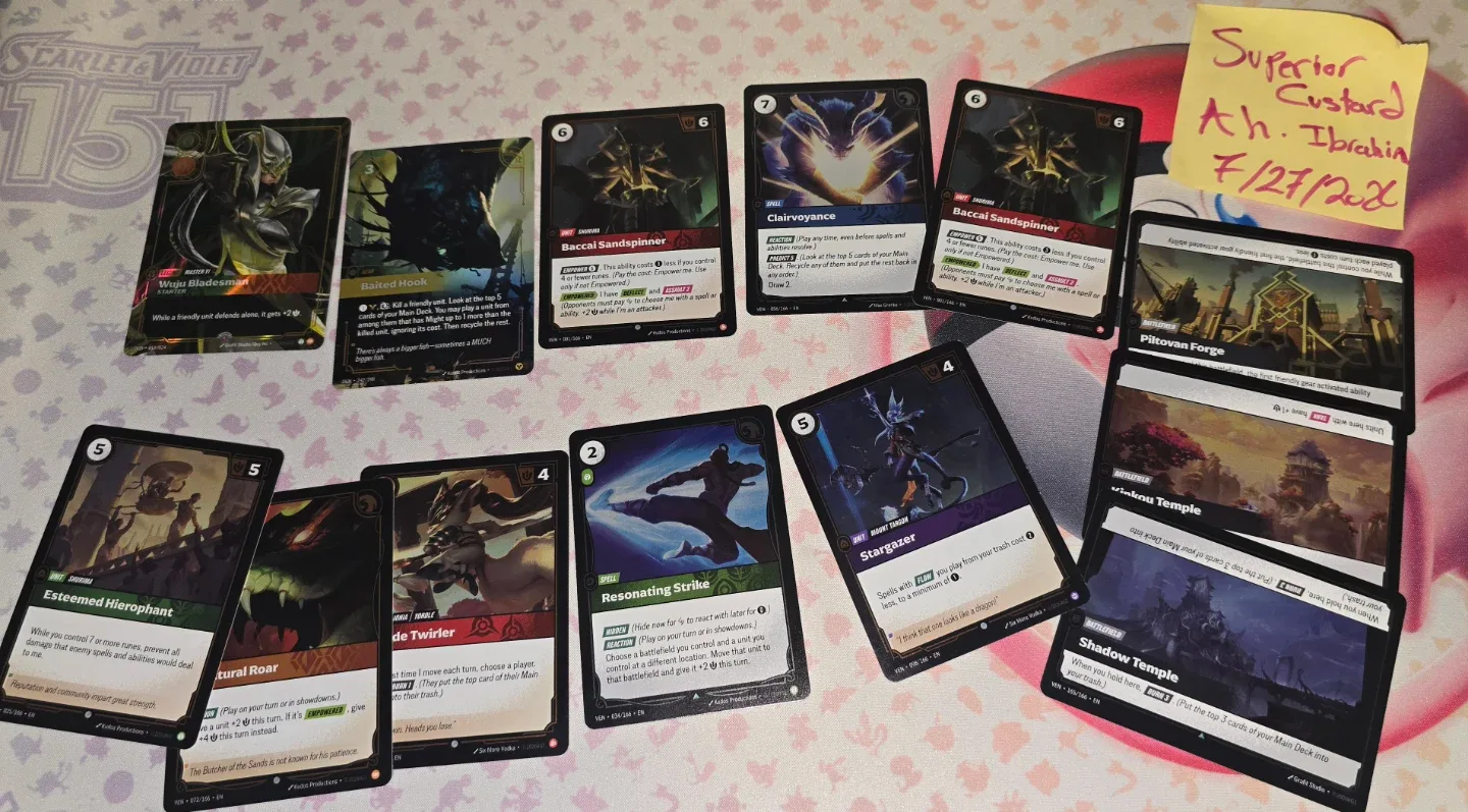 Selling Riftbound Vendetta singles for around 70% of TCGp. - photo 2