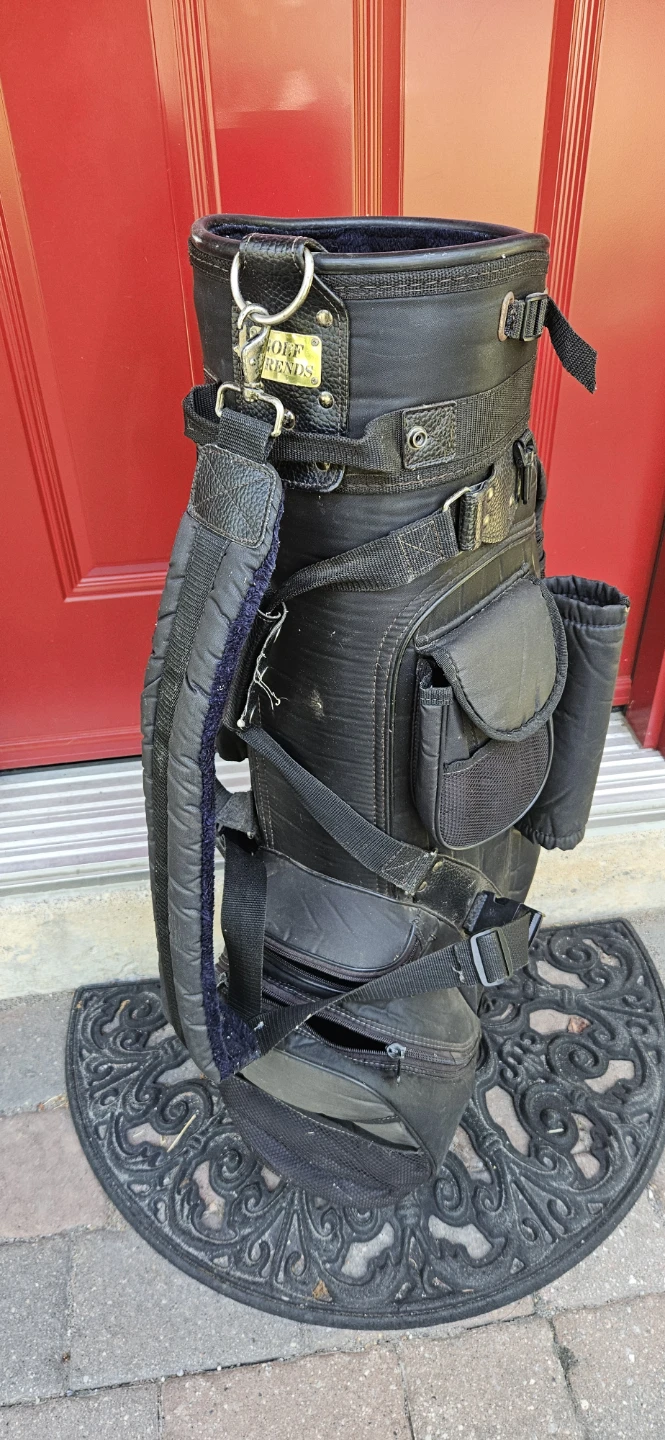 GOLF TRENDS Black Golf Bag