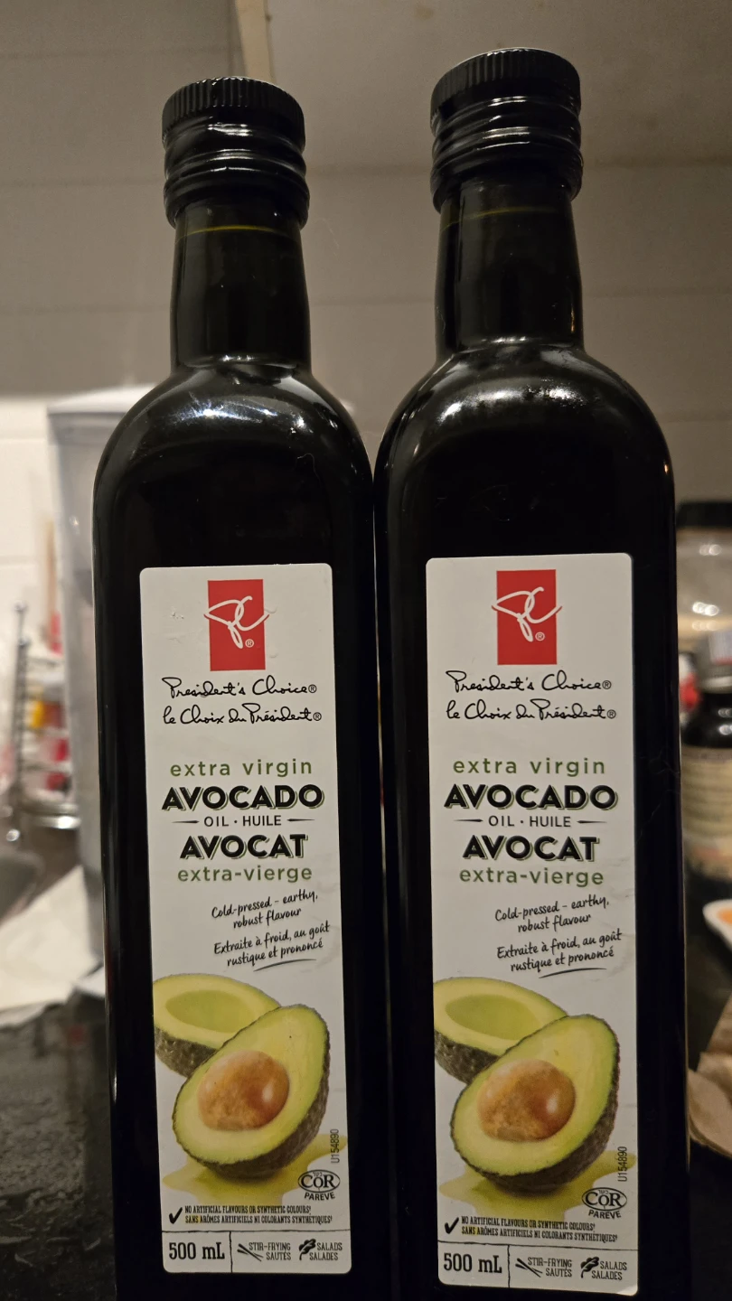 President's Choice Extra Virgin Avocado Oil (2 x 500ml)