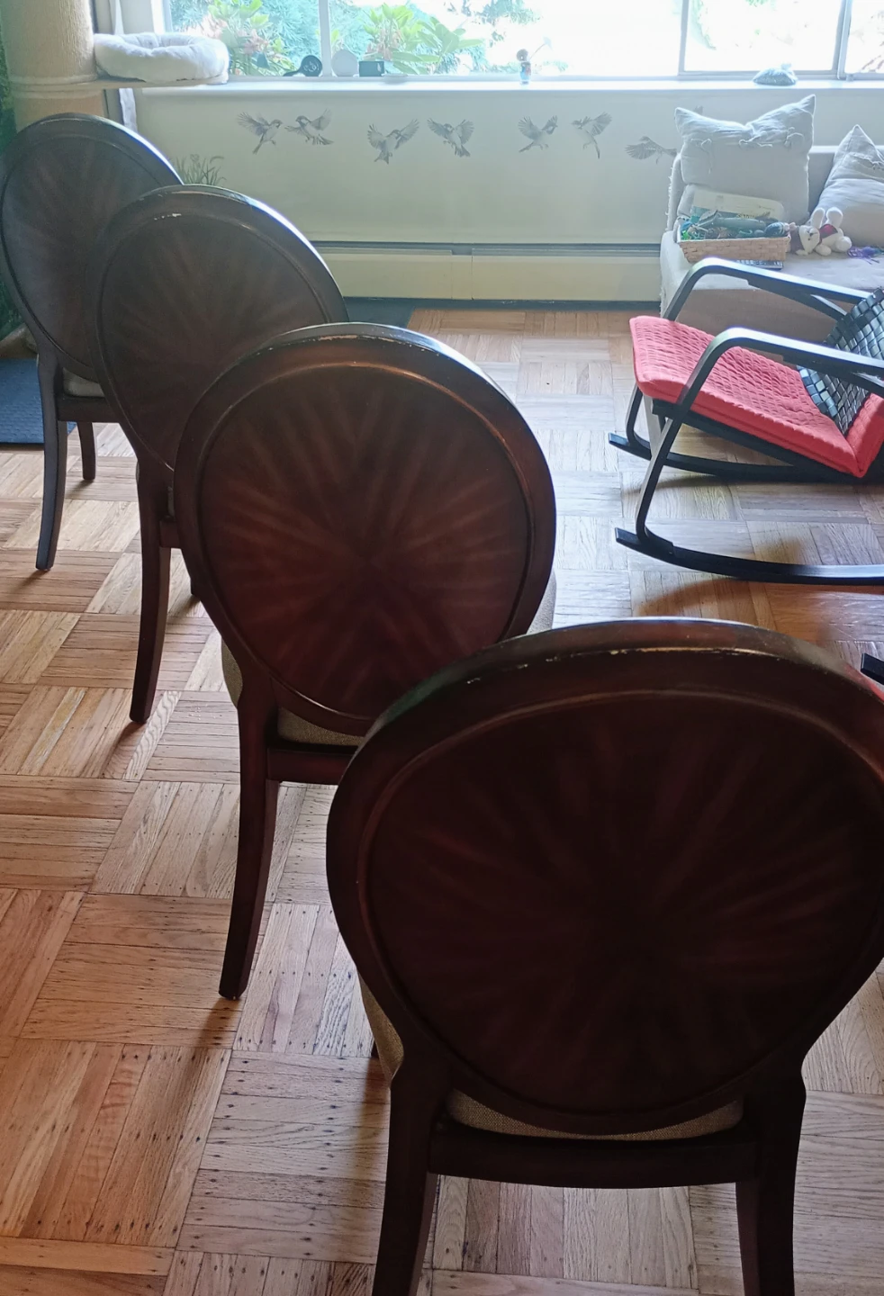 Set of 4 Dining Chairs - photo 2
