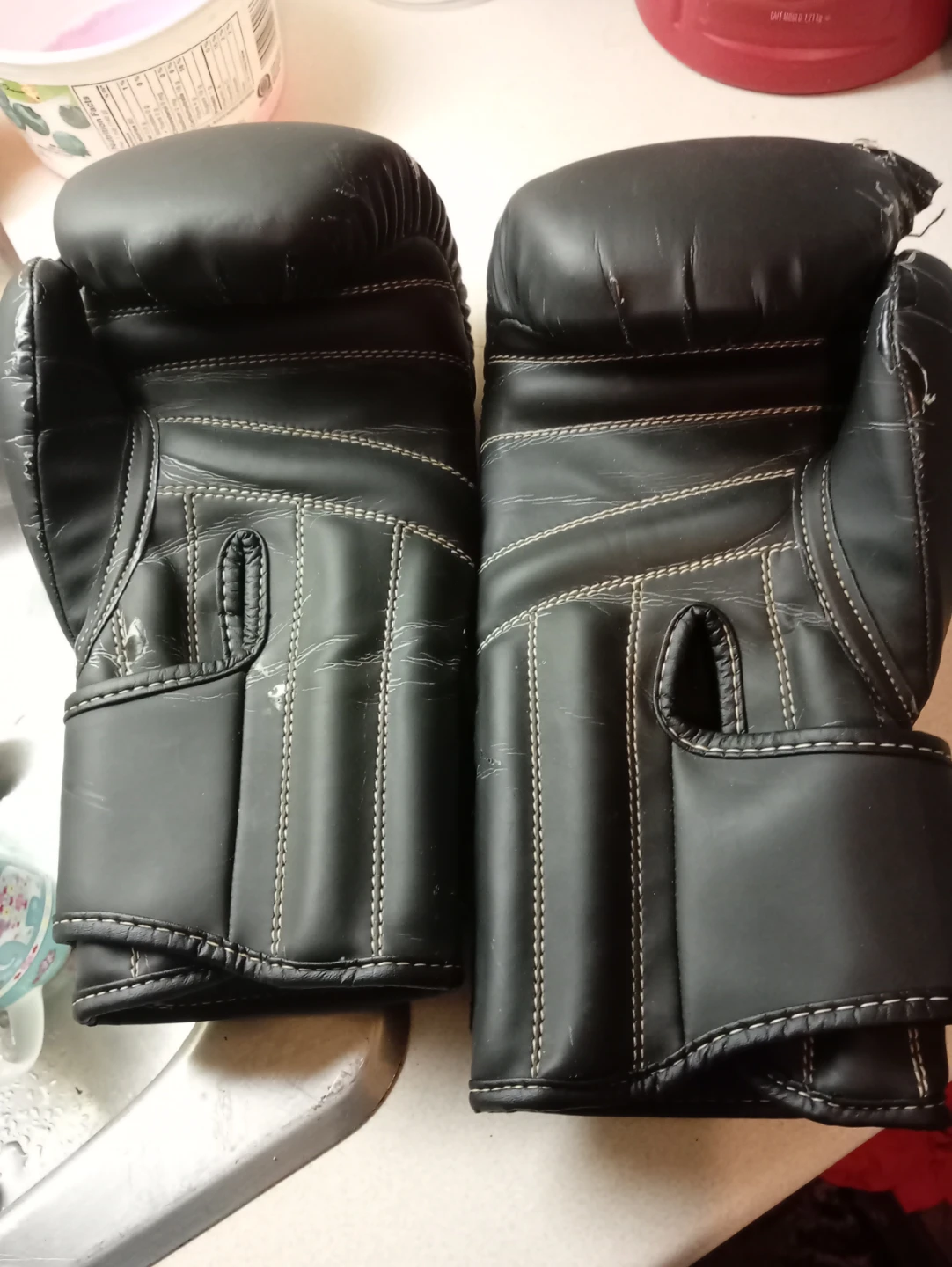 Black Boxing Gloves