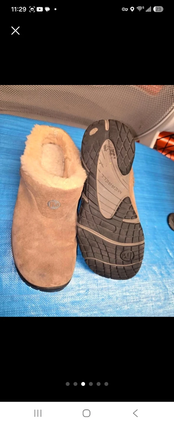 Merrell Encore Ice Suede Mules Clogs - Fits Women's Size 6 - photo 3