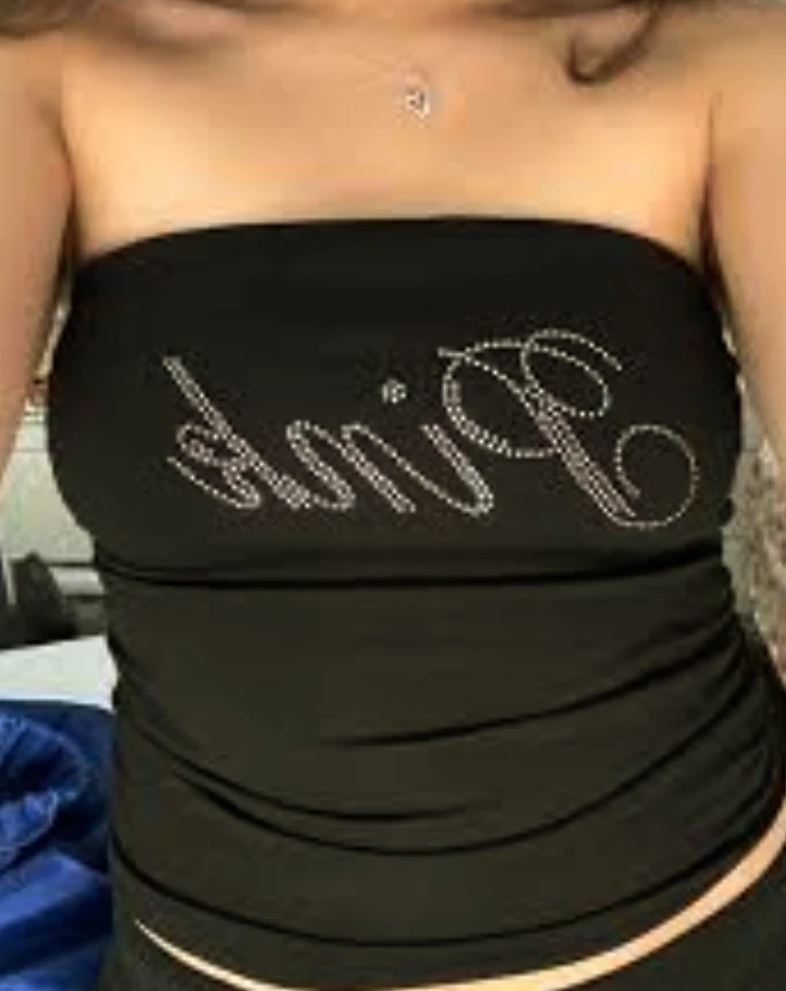 Victoria's Secret PINK Tube Top Black Size M