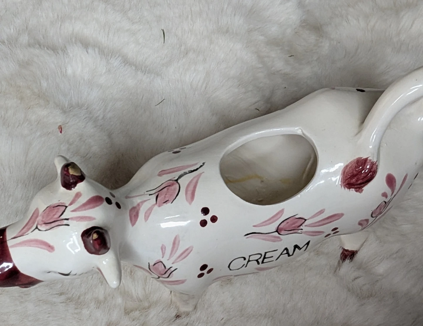 Dairy cow creamer vintage