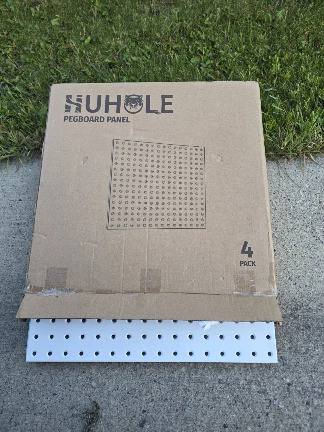 SUHOLE Pegboard Panels - 4 Pack