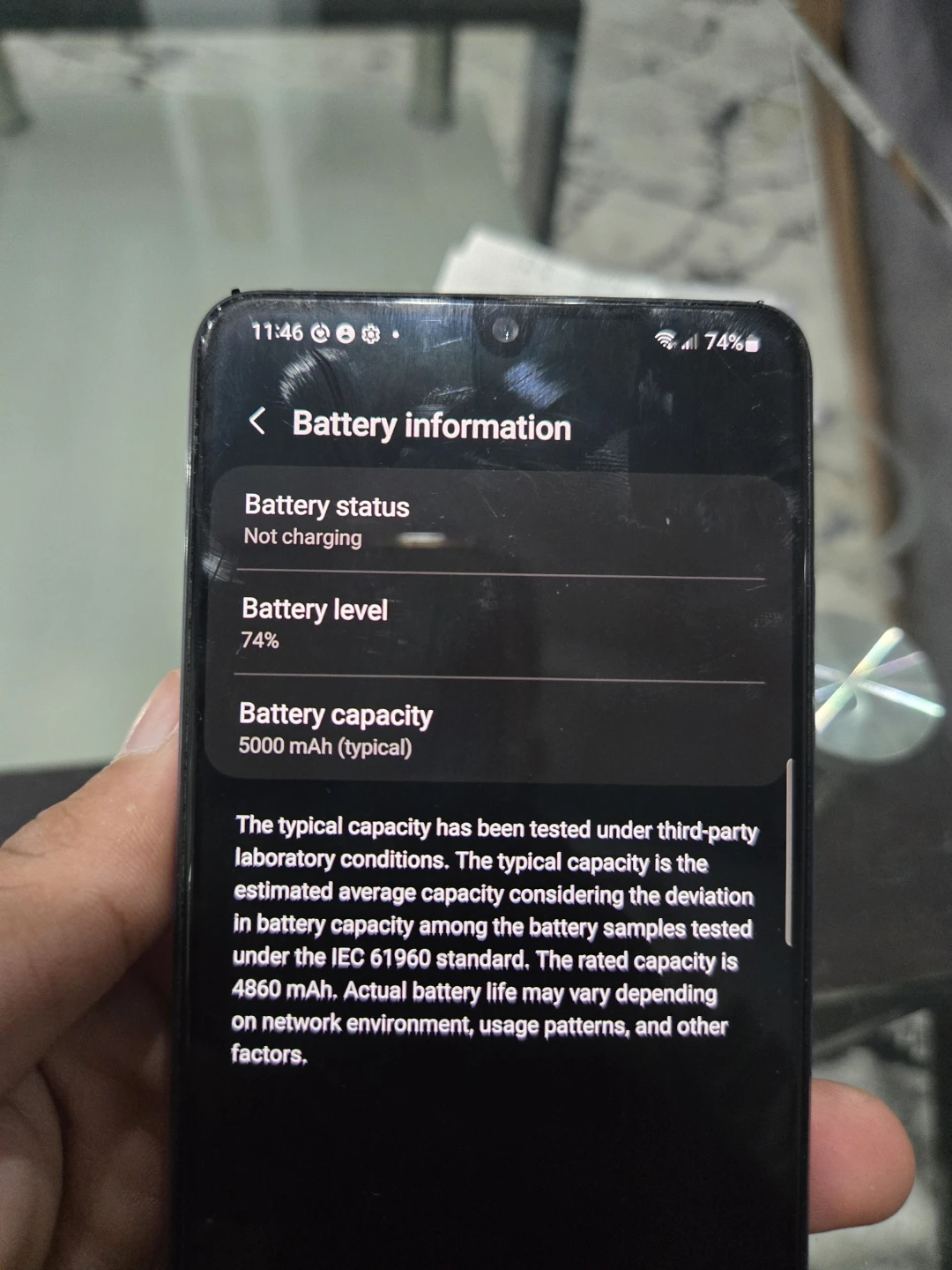 PTA approved Samsung Galaxy A32 5G Lavender Smartphone - photo 4