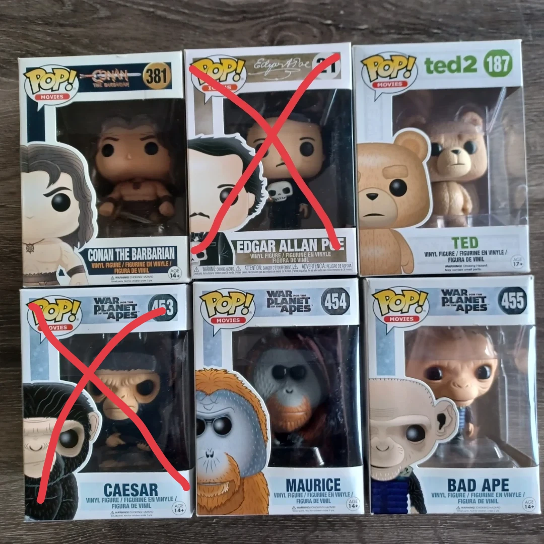 Funko Pop's for sale!