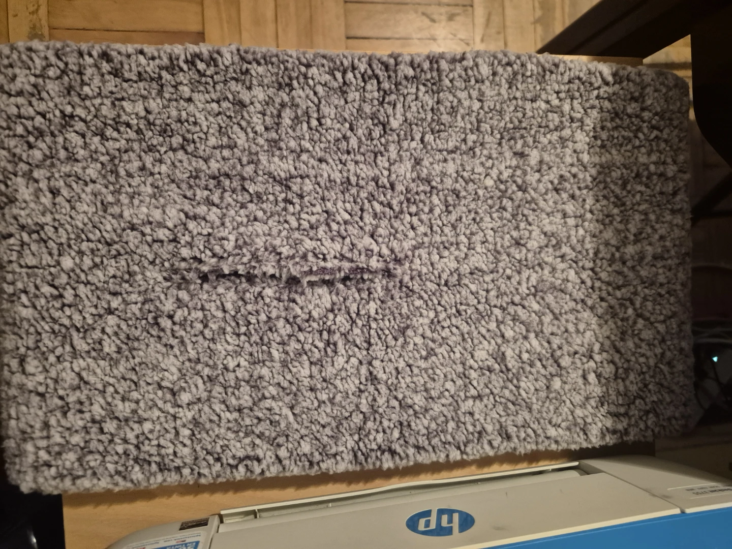 LN)Grey Sherpa Blanket Scarf - photo 3