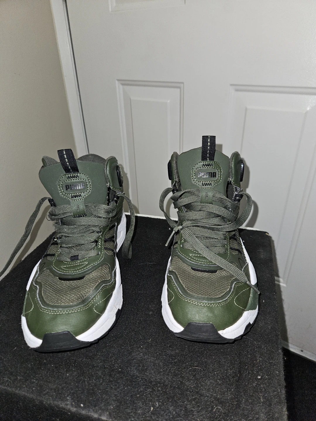 Puma Mid-Top Sneakers - Green - photo 2