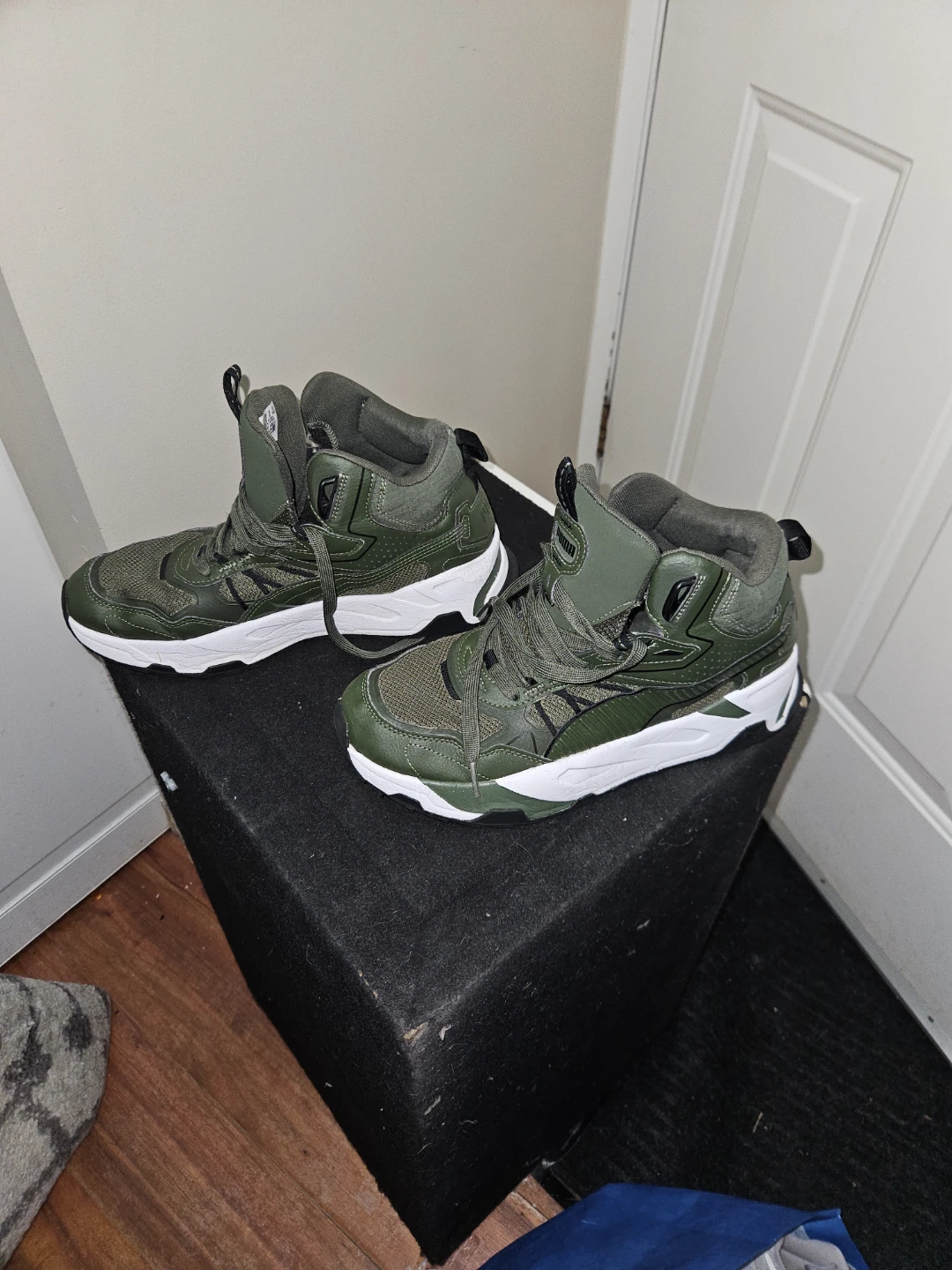 Puma Mid-Top Sneakers - Green - photo 3