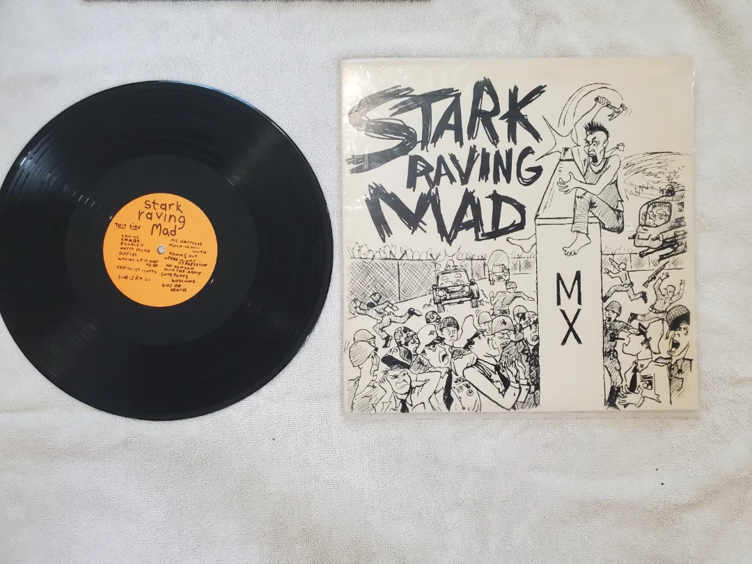 Stark Raving Mad "Life Or Death" 12" Vinyl Record