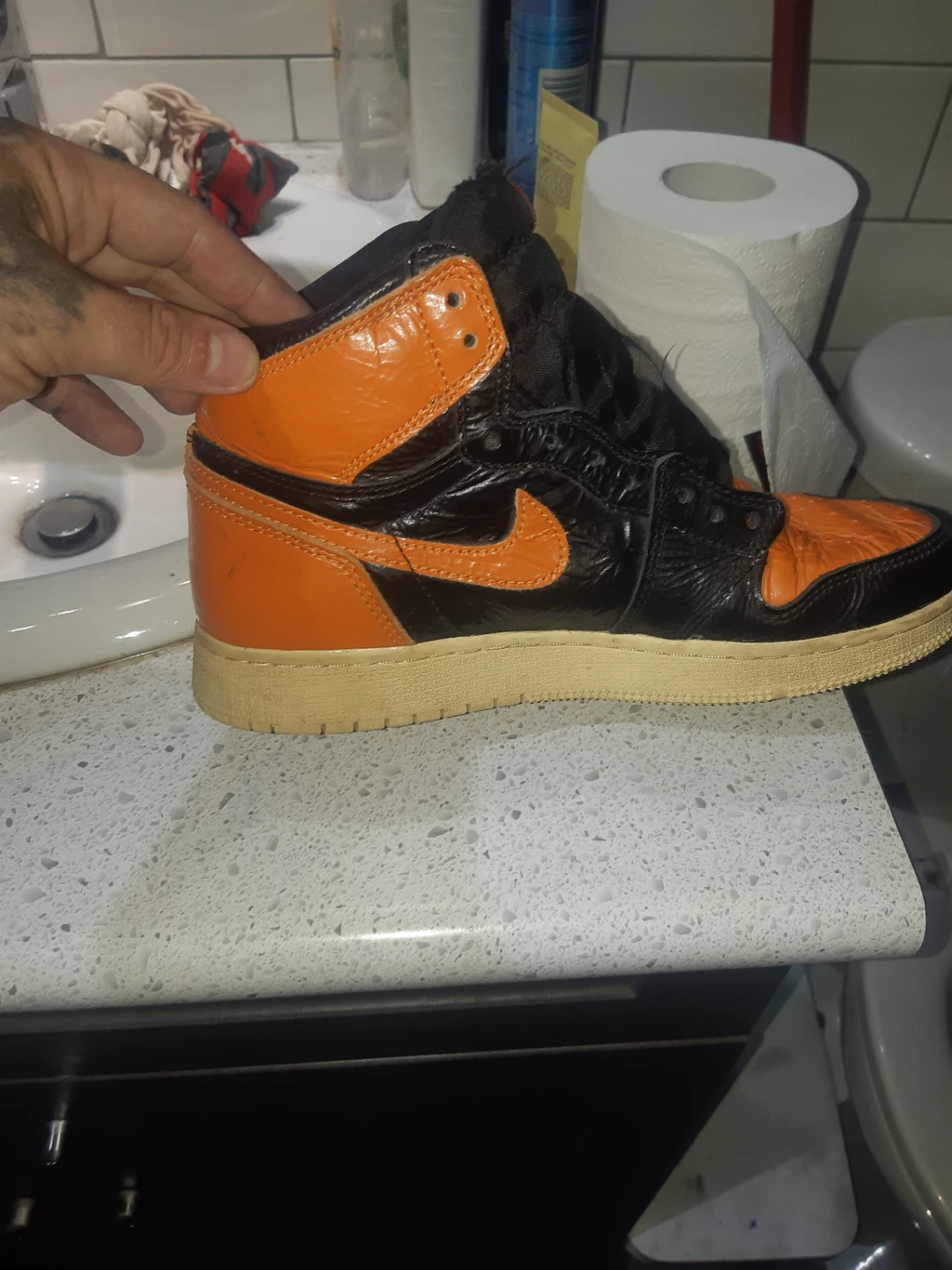 Nike Air Jordan 1 High Sneakers - photo 4