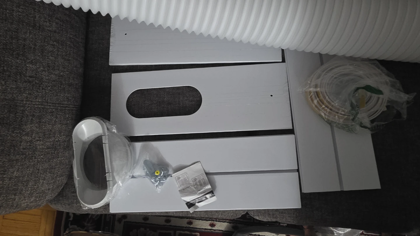 Portable Air Conditioner Window Vent Kit - photo 3