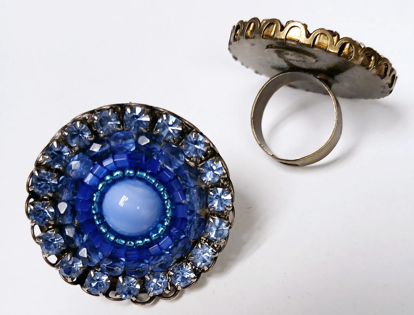 Statement Rings with Blue Gemstones - photo 2