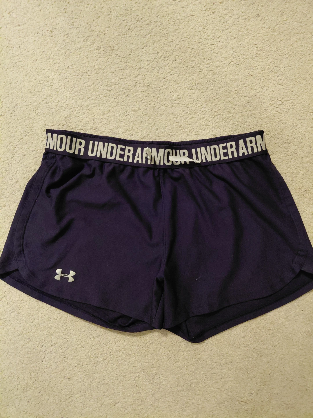 Under Armour Women's Purple Running Shorts