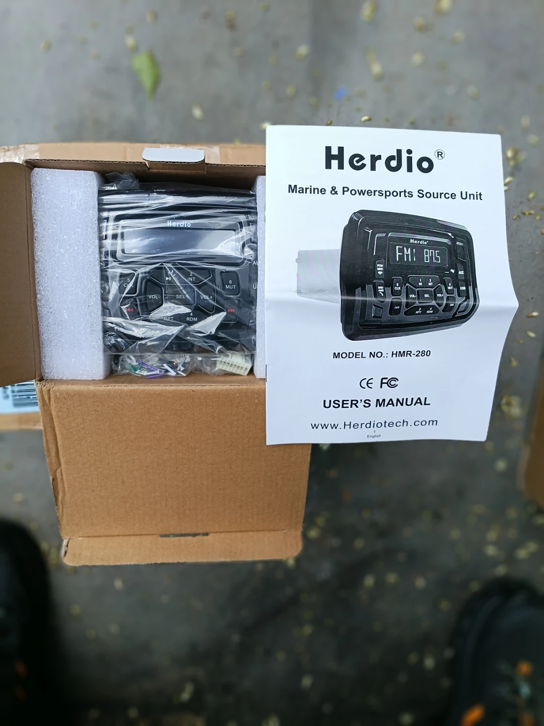 HerDIO HMR-280 Marine & Powersports Source Unit