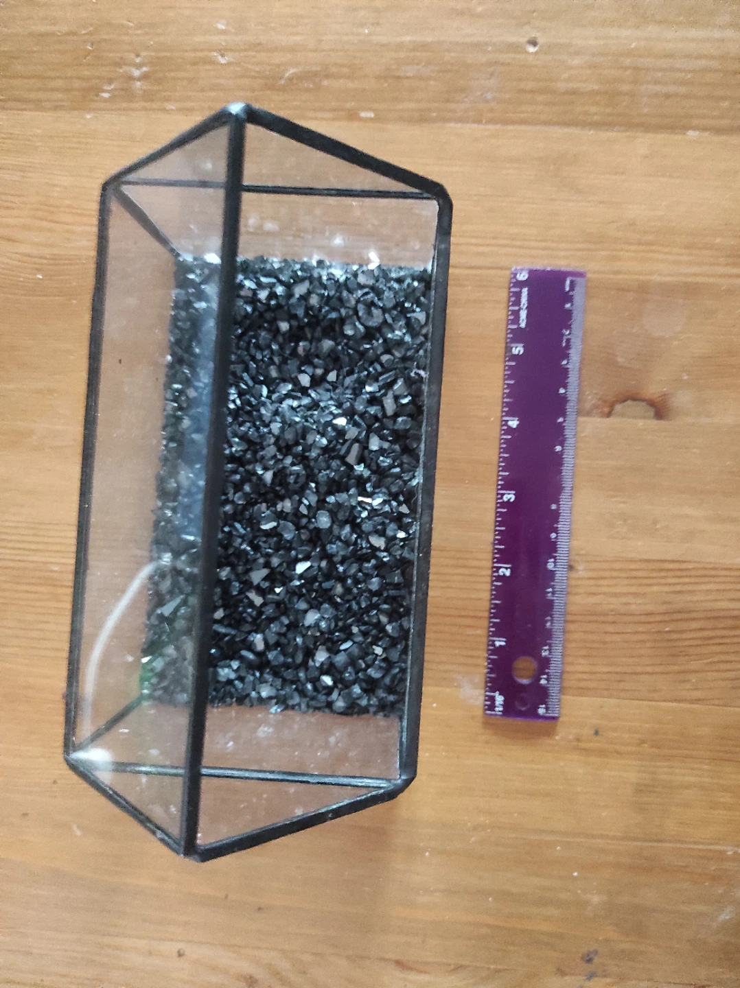 Small glass terrarium - photo 4