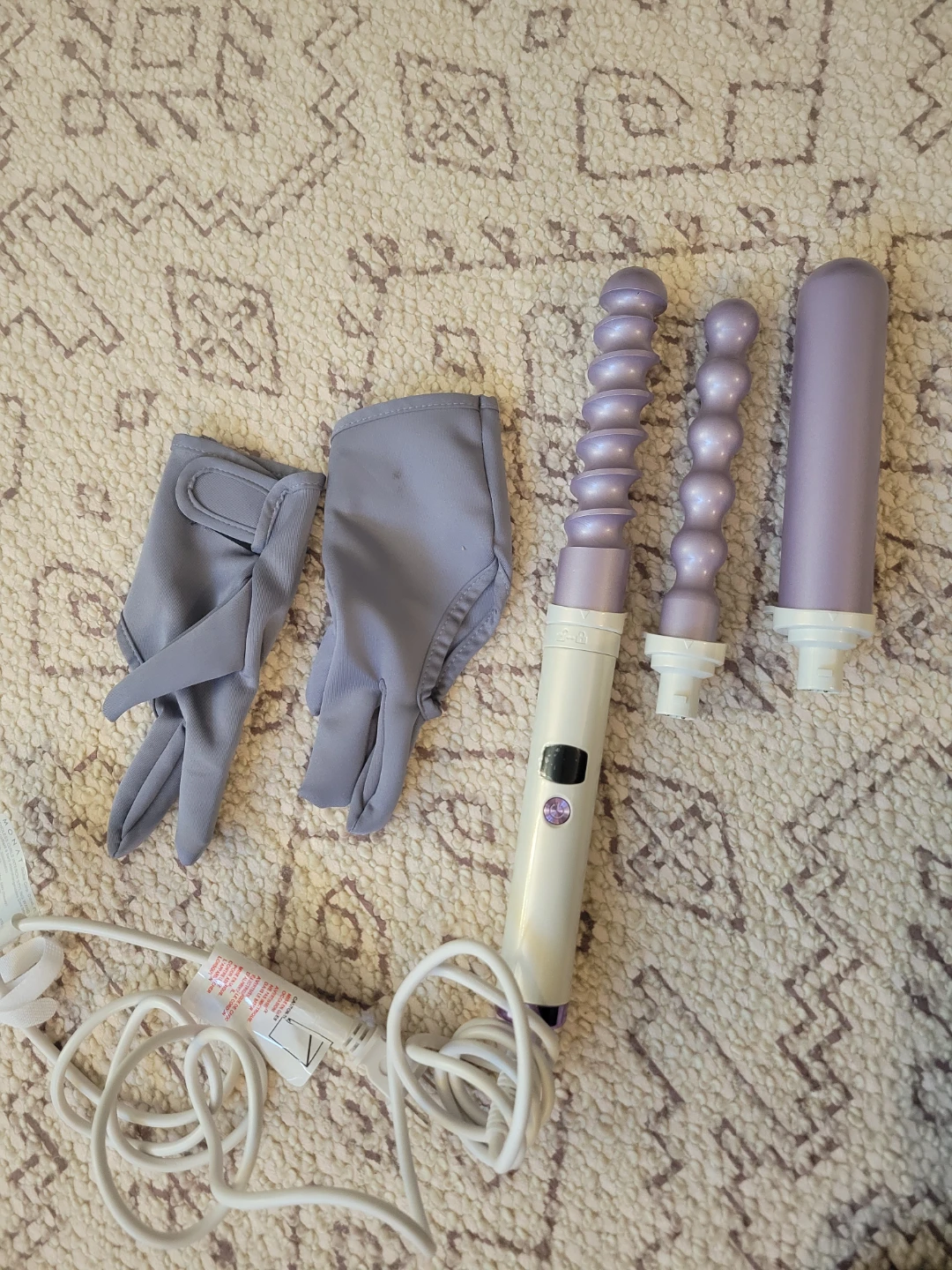 Monat interchangeable curling wand set