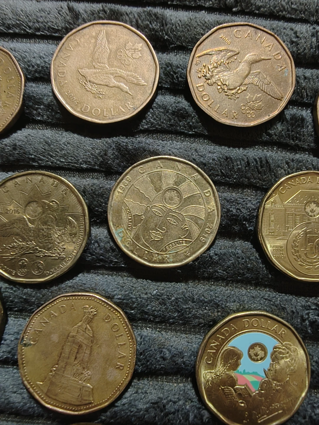 Collection of Canadian Dollar Coins - photo 3