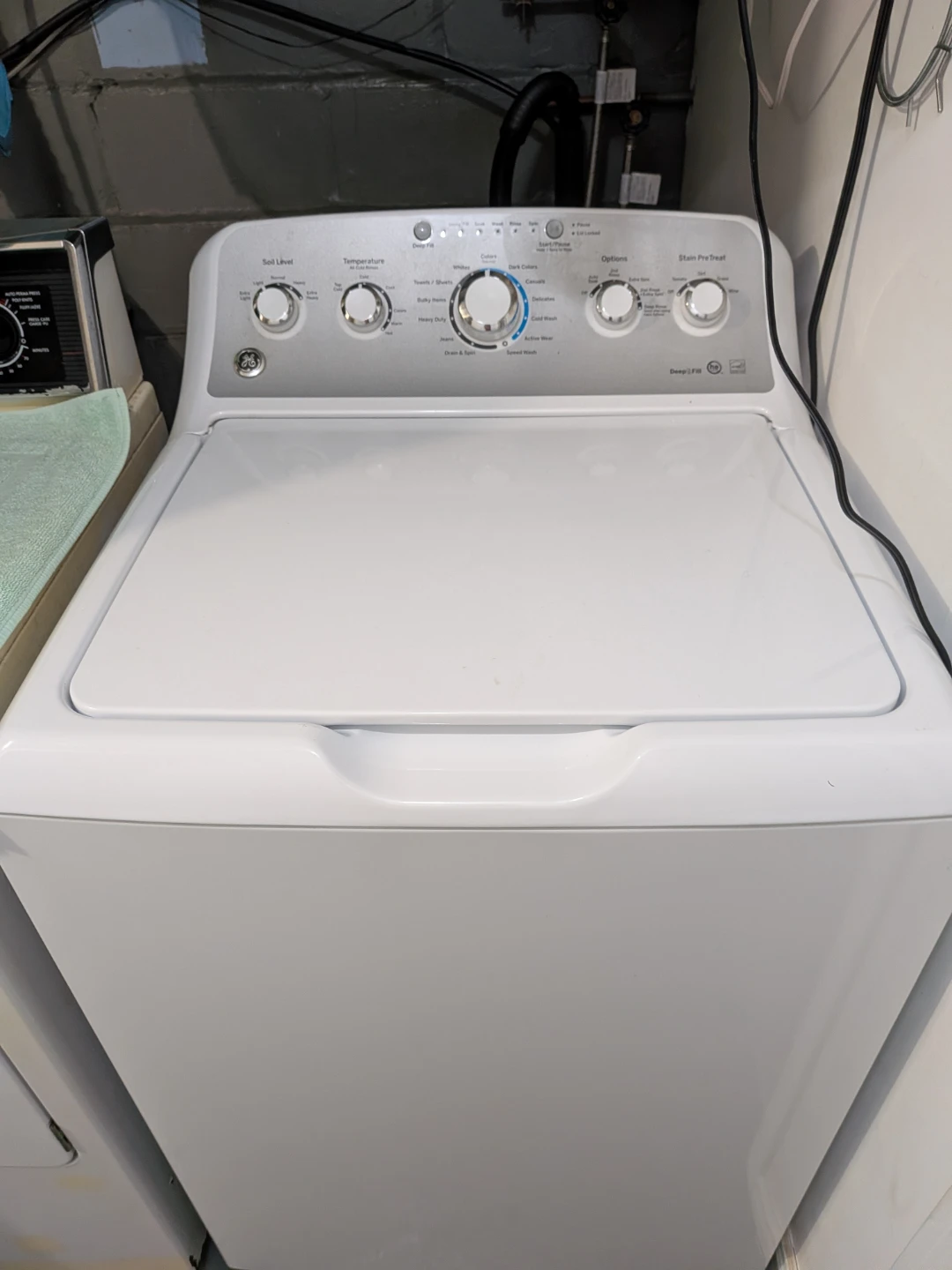 GE Top Load Washer - photo 2
