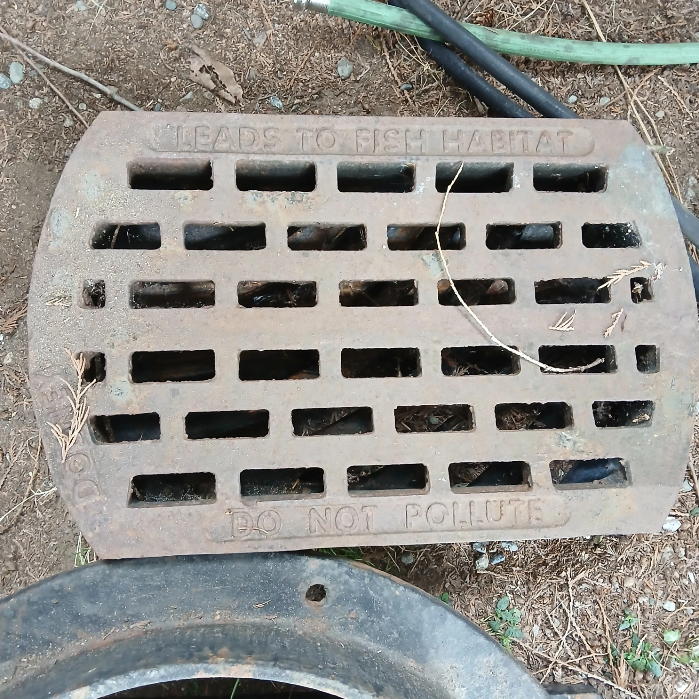 2 Storm drains for driveways and sidewalks