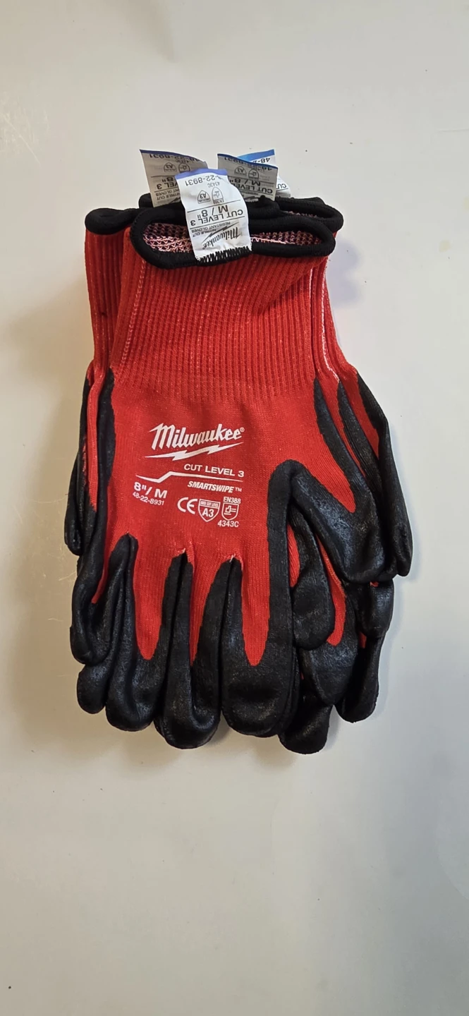 Milwaukee Cut Level 3 Dipped Gloves - Size M