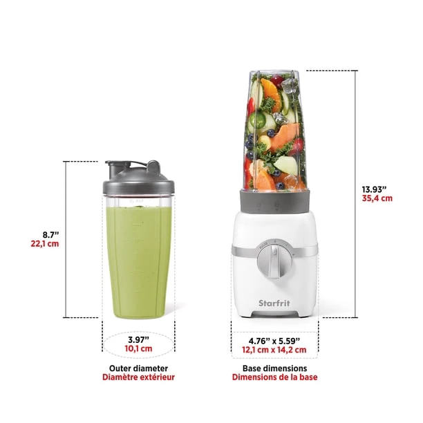 Starfrit 6-Piece Personal Blender Set - photo 4
