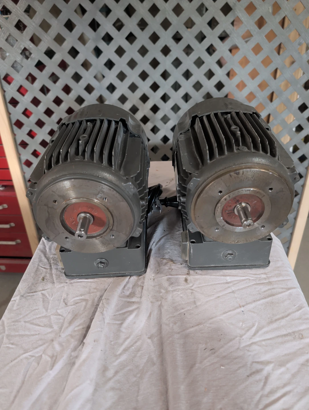 2 Premium Leroy-Somer 1/2 HP Electric Motors - Fully Tested