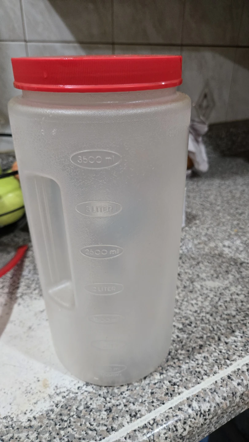 1 Gallon Container with Red Lid