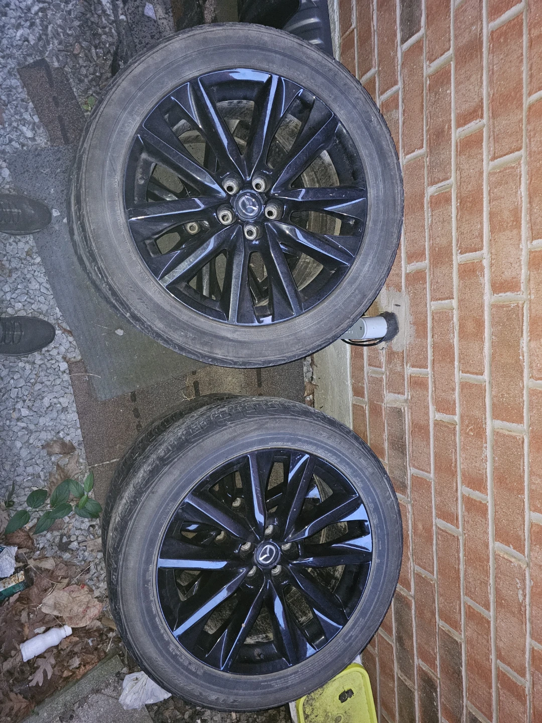 4 x Mazda 20" Alloy Wheels with Tires