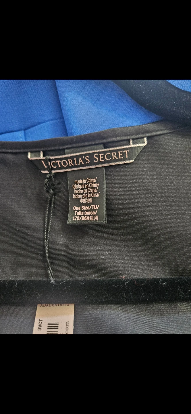 Victoria's Secret Black Satin Kimono Robe - photo 3
