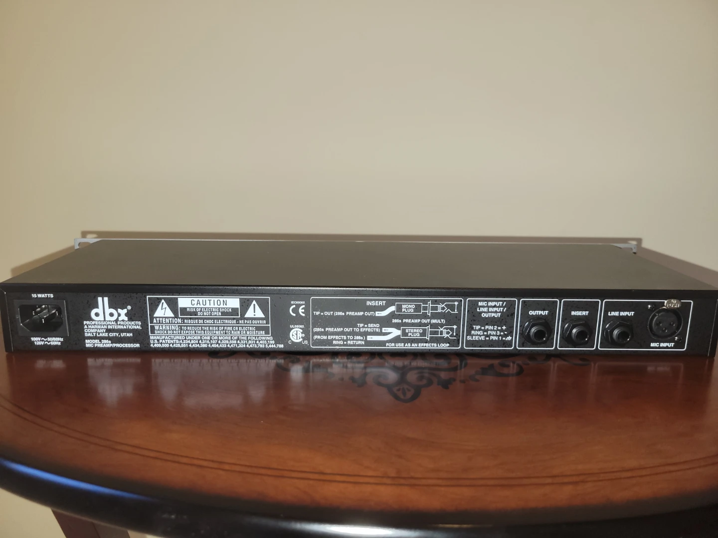dbx 286s Mic Preamp / Processor - Channel Strip - photo 3