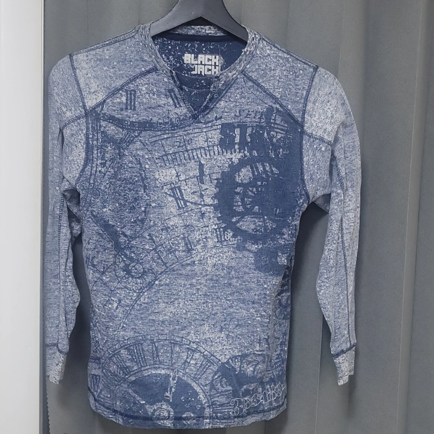 Black Jack Long Sleeve Thermal Shirt - photo 2