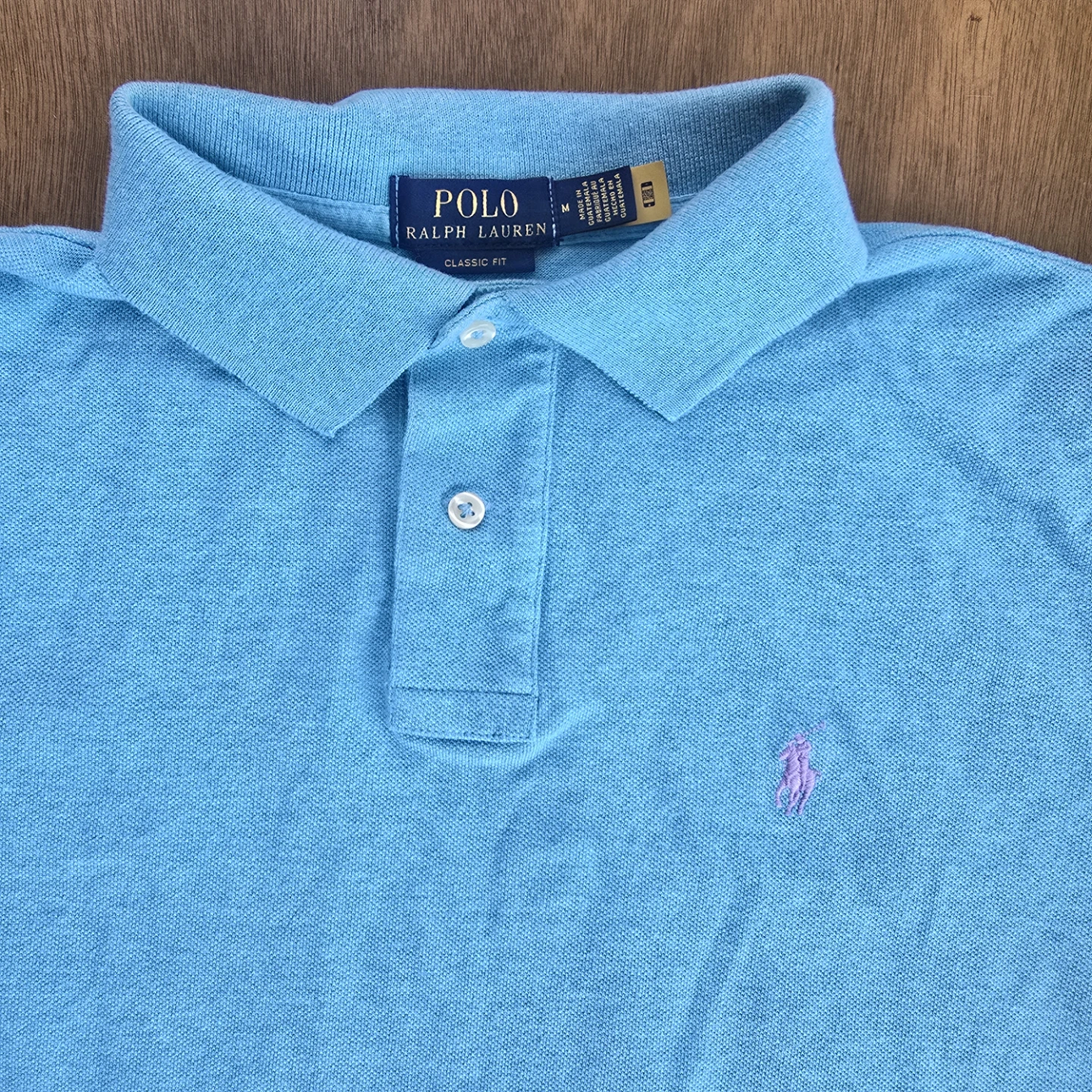 Ralph Lauren Polo Light Blue Shirt Sleeve Polo Shirt - photo 2