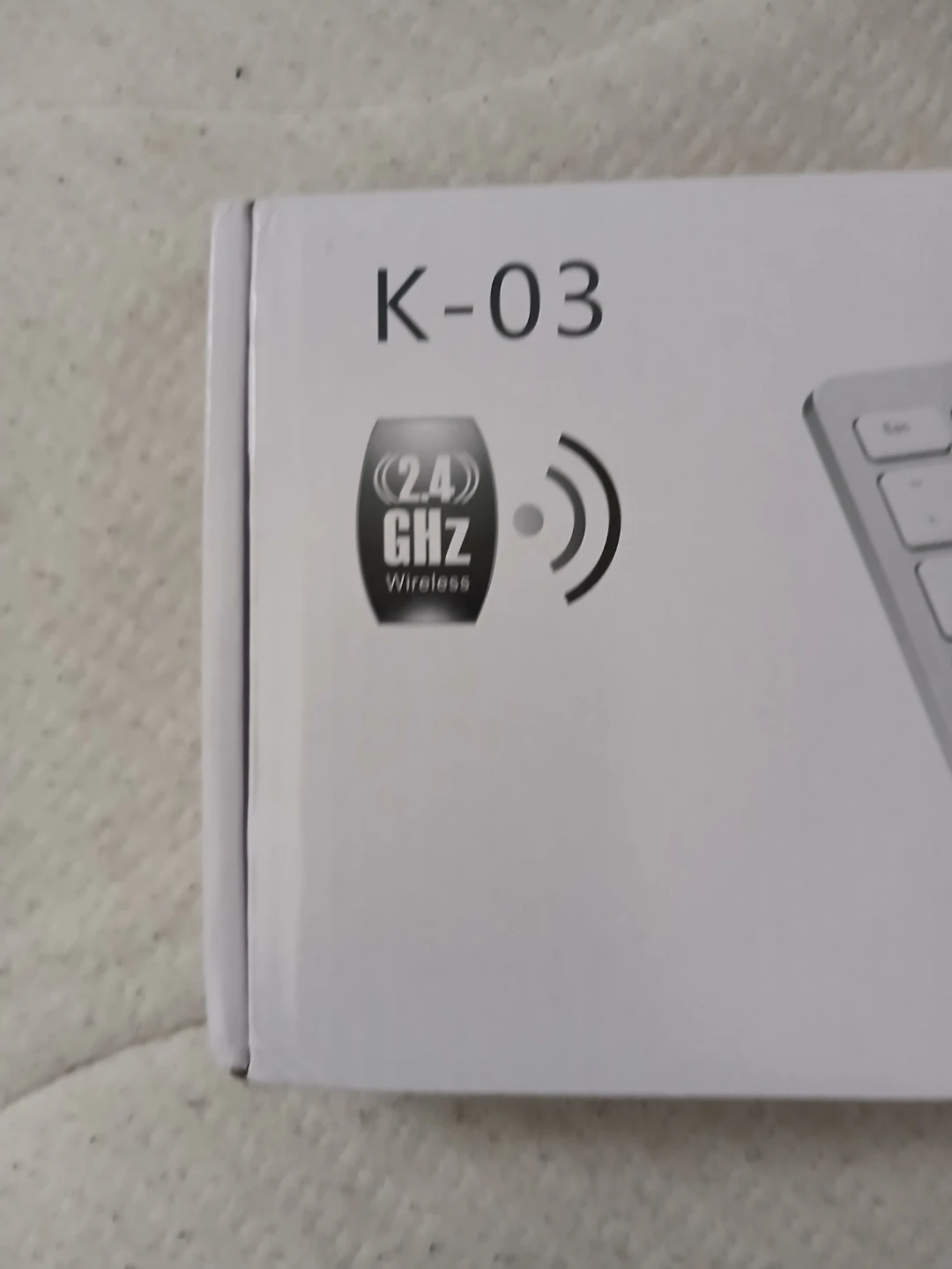 Black Mini Keyboard & Mouse Combo K-03 - photo 2