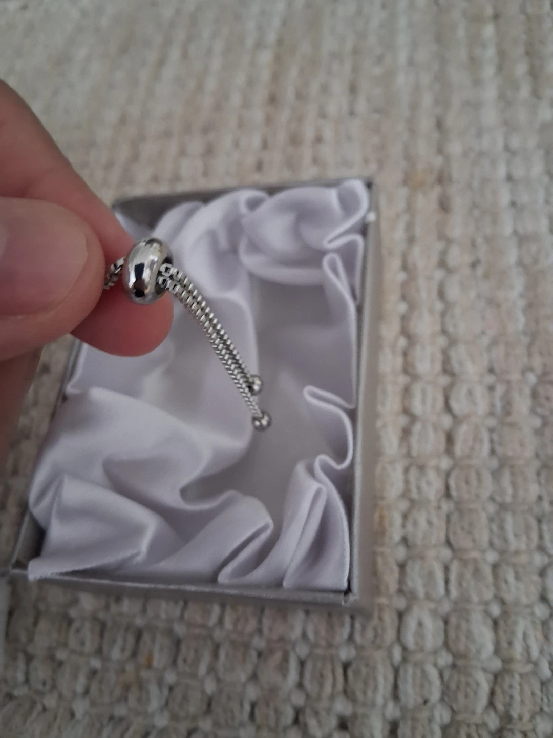 Silver Tone Chanel (cc) Charm Bracelet with CZ Stones - photo 2