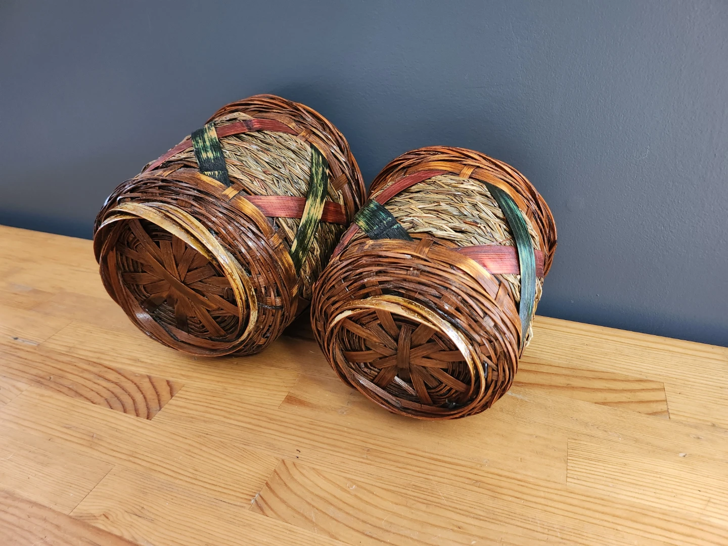 Woven Decorative Baskets (Set of 2) - photo 3
