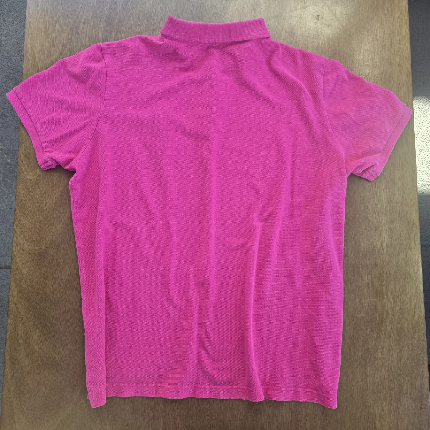 U.S. Polo Assn Pink Polo Shirt with Number 3 Sleeve - photo 4