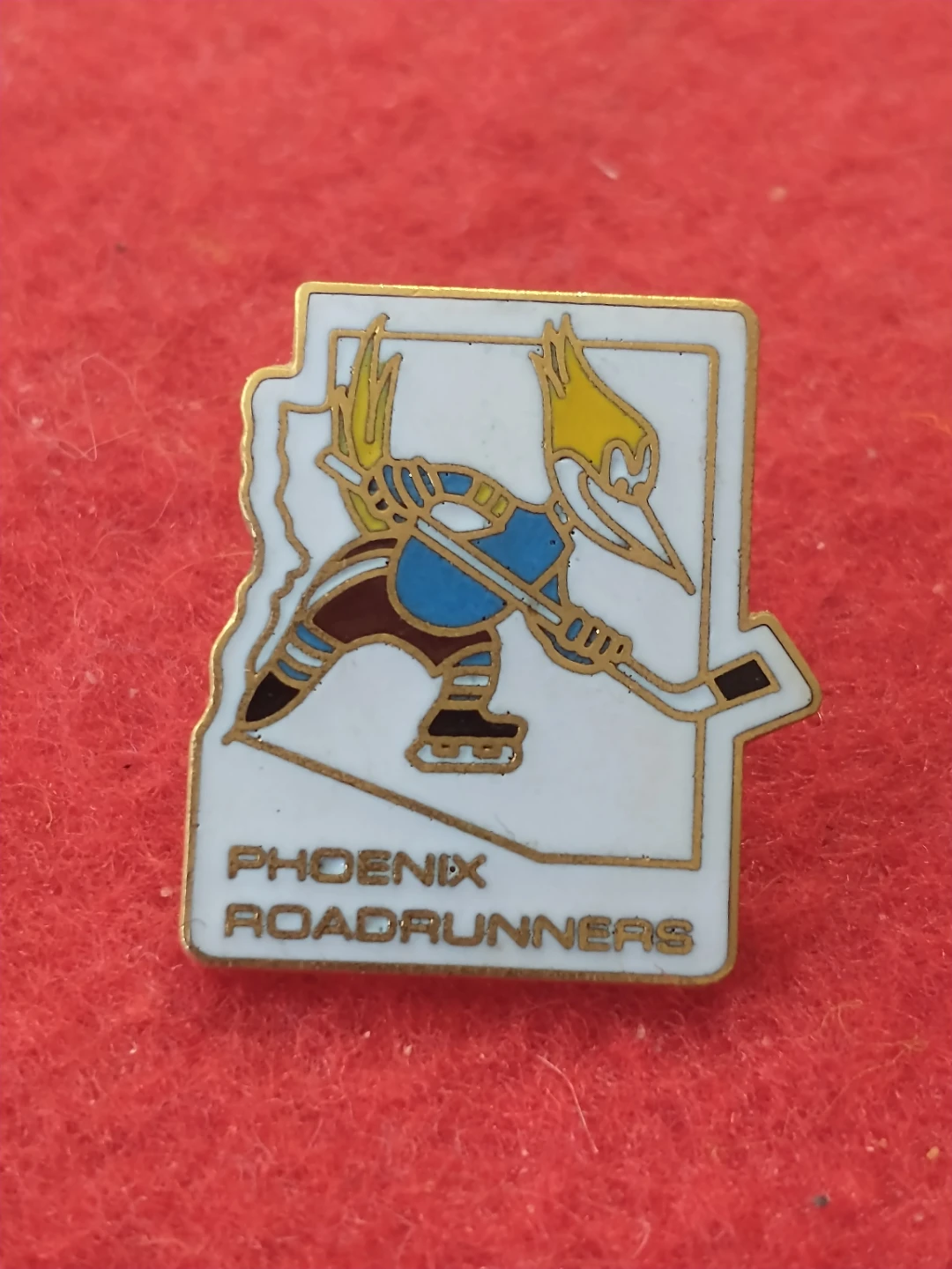 1974-1977 WHA Phoenix Roadrunners Original Hockey Pin