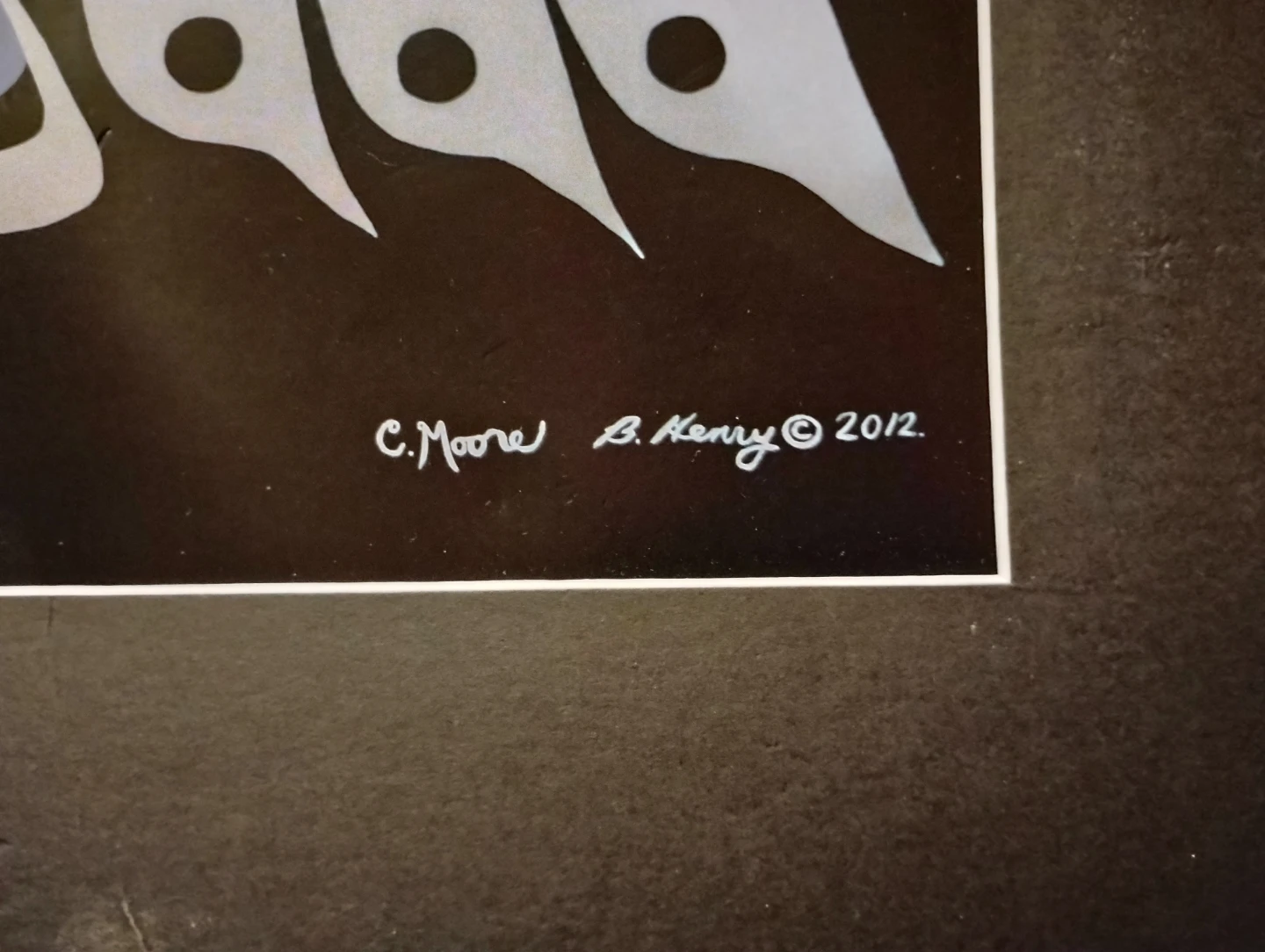 Unframed Raven Artwork by C. Moore & B. Kenny (2012) - photo 2
