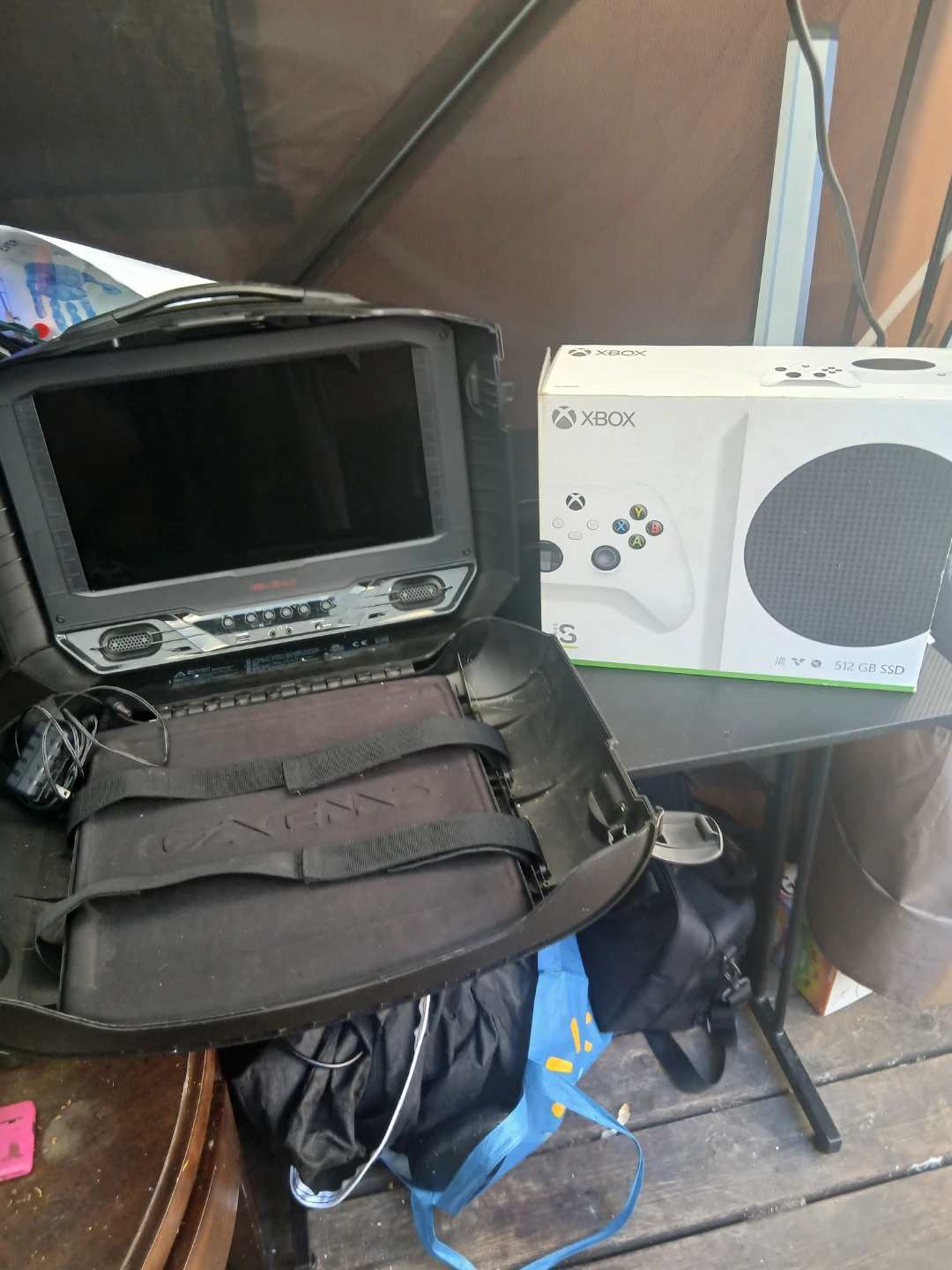 Xbox series s and a geams portable gaming monitor - photo 2